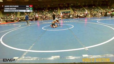 101 lbs Consi Of 16 #2 - Aleks Routledge, Prodigy Elite Wrestling vs Casen Becker, Black Fox Academy