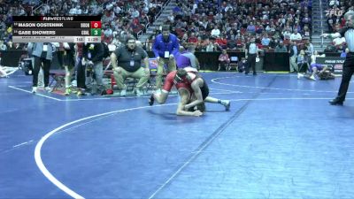 3A-113 lbs Champ. Round 1 - Mason Oostenink, Boone vs Gabe Showers, Council Bluffs Abraham Lincoln