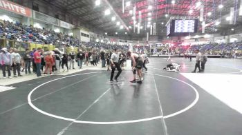 180 lbs Consi Of 8 #2 - Uriyah Smith, Canon City vs Luciano Salazar, Fort Lupton MS