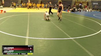 160 lbs Semis & 1st Wrestleback (8 Team) - Jack Linder, Worthington vs Leo Zweber, Centennial