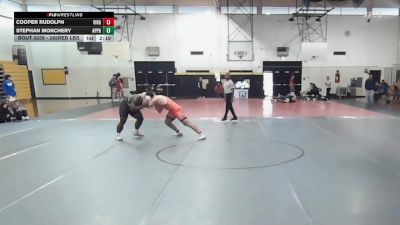 285Red lbs Rr Rnd 2 - Cooper Rudolph, Virginia vs Stephan Monchery, Appalachian State