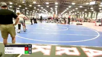 220 lbs Rr Rnd 2 - Sam Reynolds, Terps Xpress vs Miska Young, Ragin Raisins Niagara