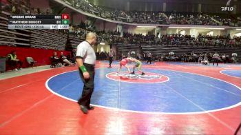 120-4A Cons. Round 3 - BRODIE Drake, Madison County vs Matthew Doucet, Blessed Trinity Catholic