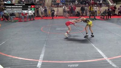 70_B lbs Consi Of 8 #1 - Ethan Woleslagle, Elizabeth-Forward vs Logan Pleskovich, Fort Cherry