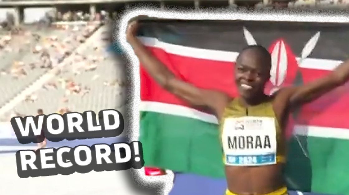 Mary Moraa Sets WORLD RECORD In Women's 600m In Berlin