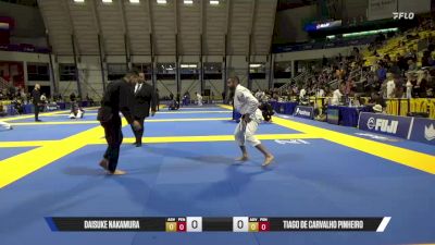 Tiago De Carvalho Pinheiro vs Daisuke Nakamura 2025 Master International IBJJF Jiu-Jitsu North American Championship