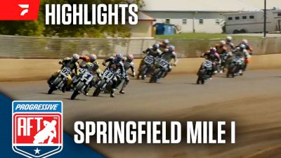 Highlights | 2024 American Flat Track at Springfield Mile I