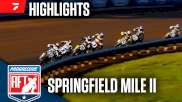 Highlights | 2024 American Flat Track at Springfield Mile II