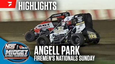 Highlights | 2024 USAC Firemen's Nationals Sunday at Angell Park Speedway