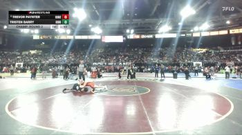 113 lbs Champ. Round 2 - Tristen Barry, Bend Senior vs Trevor Paynter, Homedale