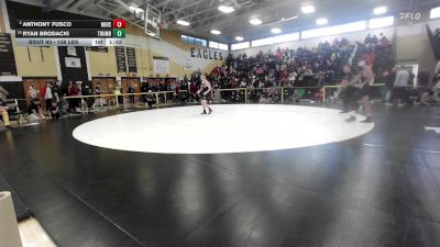 138 lbs Round Of 16 - Anthony Fusco, New Britain vs Ryan Brodacki, Trumbull