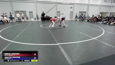 100 lbs Semis & 3rd Wb (16 Team) - Derick Jorissen, North Dakota vs Triston Mouton, Tennessee