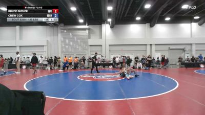 126 lbs Cons. Rd Of 16 - Bryce Butler, Reverence Wrestling Club vs Crew Cox, Kd / Curby