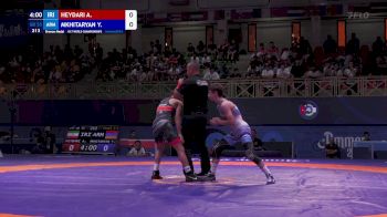 55 kg Final 3-5 - Amirali Heydari, Iran vs Yurik Mkhitaryan, Armenia