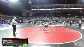 113 lbs Quarterfinal - Ethan Ward, Turlock vs Kyle Holtberg, St. Mary`s