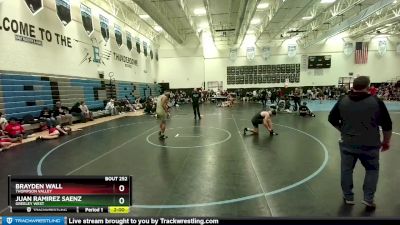 178-190 lbs Round 3 - Brayden Wall, Thompson Valley vs Juan Ramirez Saenz, Greeley West