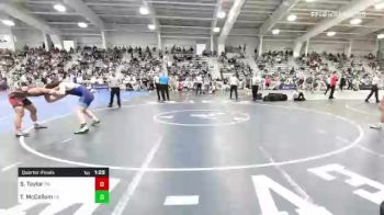 160 lbs Quarterfinal - Shawn Taylor, PA vs Talon McCollom, OK