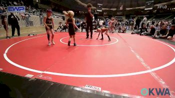 68 lbs Final - Kaleb Kelly, Broken Arrow Wrestling Club vs Graycie Card, Tulsa Mafia Boys