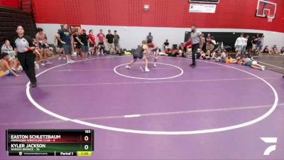 165 lbs Round 3 (8 Team) - Kyler Jackson, Kansas Bronze vs Easton Schletzbaum, Marauder Wrestling Club