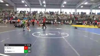 95 lbs Prelims - Keith Barker, Grit Mat Club Elem vs Ben Owens, Ragin Raisins Catawba