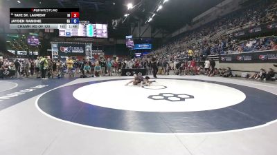 113 lbs Champ. Rd Of 128 - Tate St. Laurent, Indiana vs Jayden Ramone, Georgia