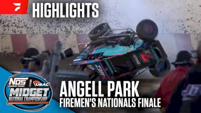 Highlights | 2024 USAC Firemen's Nationals Finale at Angell Park Speedway