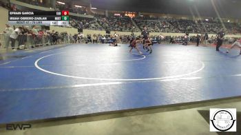 76 lbs Consi Of 16 #2 - Efrain Garcia, Elgin Wrestling vs Irijah Obrero-Zablan, Mustang Middle School