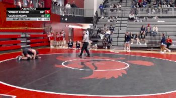 132 lbs Quarterfinal - Zander Robson, Newton vs Jack Schilling, Cedar Rapids Jefferson