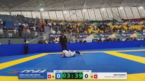 SOFIA PANISSIO vs ANNA LUIZA LIMA PRESTES 2026 FPJJ Campeonato Paulista