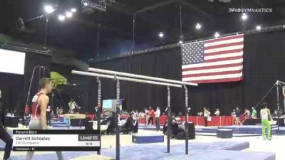 Garrett Schooley - Parallel Bars, EVO Gymnastics - 2021 USA Gymnastics Development Program National Championships