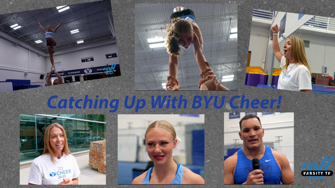 Check In With BYU Cheer Heading Into A New Season!