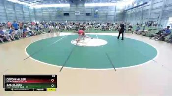 113 lbs Placement Matches (8 Team) - Devon Miller, Oklahoma Blue FS vs Zac Bleess, Team Missouri Blue