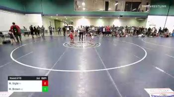 55 lbs Consi Of 16 #2 - Damian Vasquez, NC vs Gideon Batchelor, GA