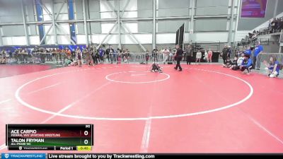 80 lbs Quarterfinal - Talon Fryman, All-Phase WC vs Ace Carpio, Federal Way Spartans Wrestling