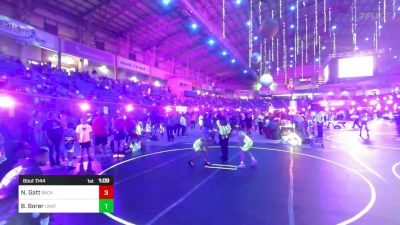 70 lbs Quarterfinal - Nolan Gatt, Backyard Brawlers vs Braxton Borer, Unattached