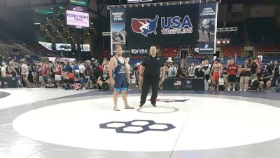 215 lbs Champ. Rd Of 64 - Besim Berisha, New Jersey vs Marcelino Bellacosa, Colorado