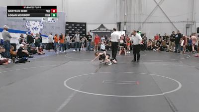 56 lbs Round 3 (6 Team) - Grayson Bish, Team PA/USA vs Logan Morrow, Brawler Elite