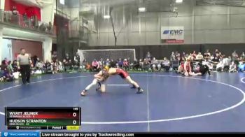 145 lbs Quarterfinals (8 Team) - Hudson Scranton, Iowa Black vs Wyatt Jelinek, Nebraska Silver