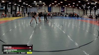 105 lbs Rd# 5- 3:45pm Friday Final Pool - Evan Cies, Dynasty Black vs Case Gustafson, Untouchables