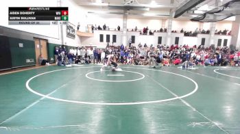 132 lbs Round Of 32 - Aiden Doherty, Walpole vs Justin Sullivan, Mansfield