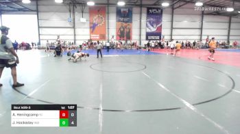 113 lbs Rr Rnd 3 - Arontay Heningcamp, Young Guns Red vs Jake Hockaday, Indiana Outlaws Black