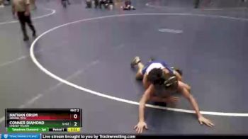 125 lbs Cons. Round 1 - Conner Diamond, Lindsey Wilson vs Nathan Orum, Indiana Tech