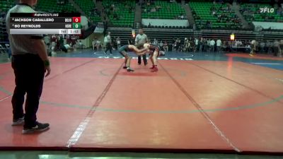 7A 157 lbs Quarterfinal - Bo Reynolds, Huntsville vs Jackson Caballero, Bob Jones