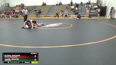 JV-6 lbs Round 4 - Alix Zahn, Prairie, Cedar Rapids vs Hayden Wade, Williamsburg