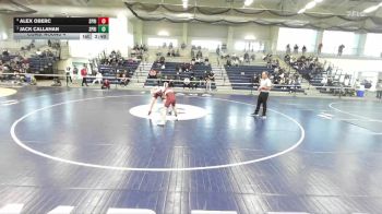 133 lbs Cons. Round 4 - Jack Callahan, Springfield vs Alex Oberc, Springfield