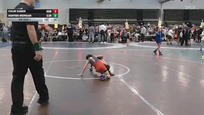 49 lbs Rr Rnd 1 - Colin Saber, Kingsway - ESC vs Hunter Mongan, Clearview - ESC