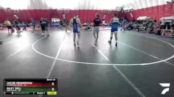 174-177 lbs Round 2 - Jacob Henderson, Cambridge-Isanti vs Riley Dell, BBE/Waska