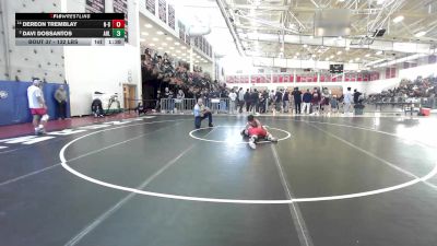 132 lbs Round Of 16 - Dereon Tremblay, New Bedford vs Davi DosSantos, Arlington