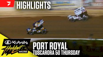 Highlights | 2024 Kubota HLR Tuscarora 50 Thursday at Port Royal Speedway