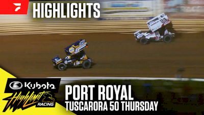 Highlights | 2024 Kubota HLR Tuscarora 50 Thursday at Port Royal Speedway